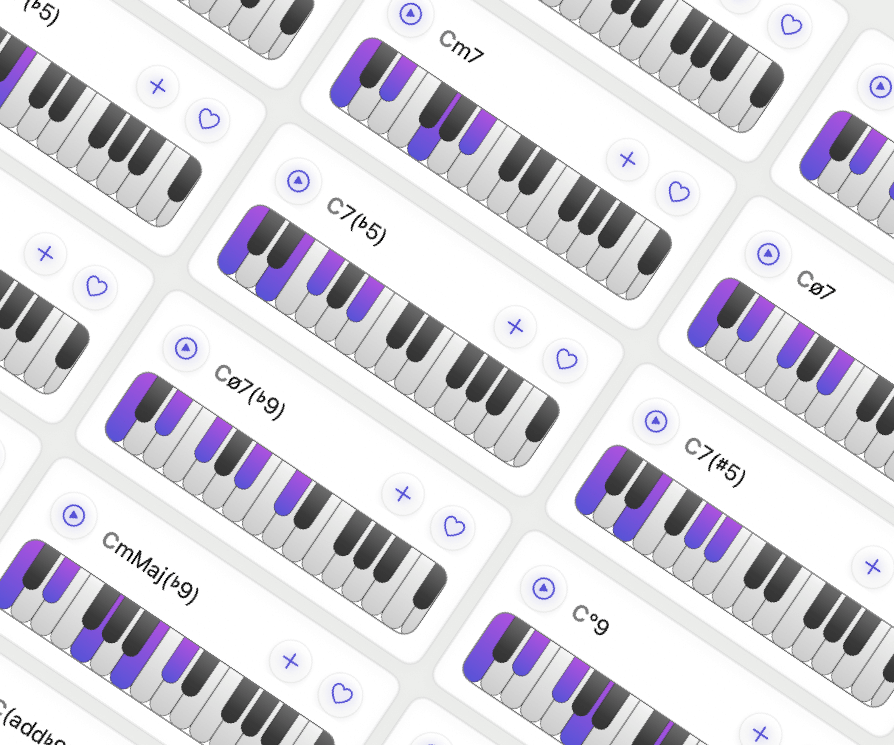 Screenshot of the chord library