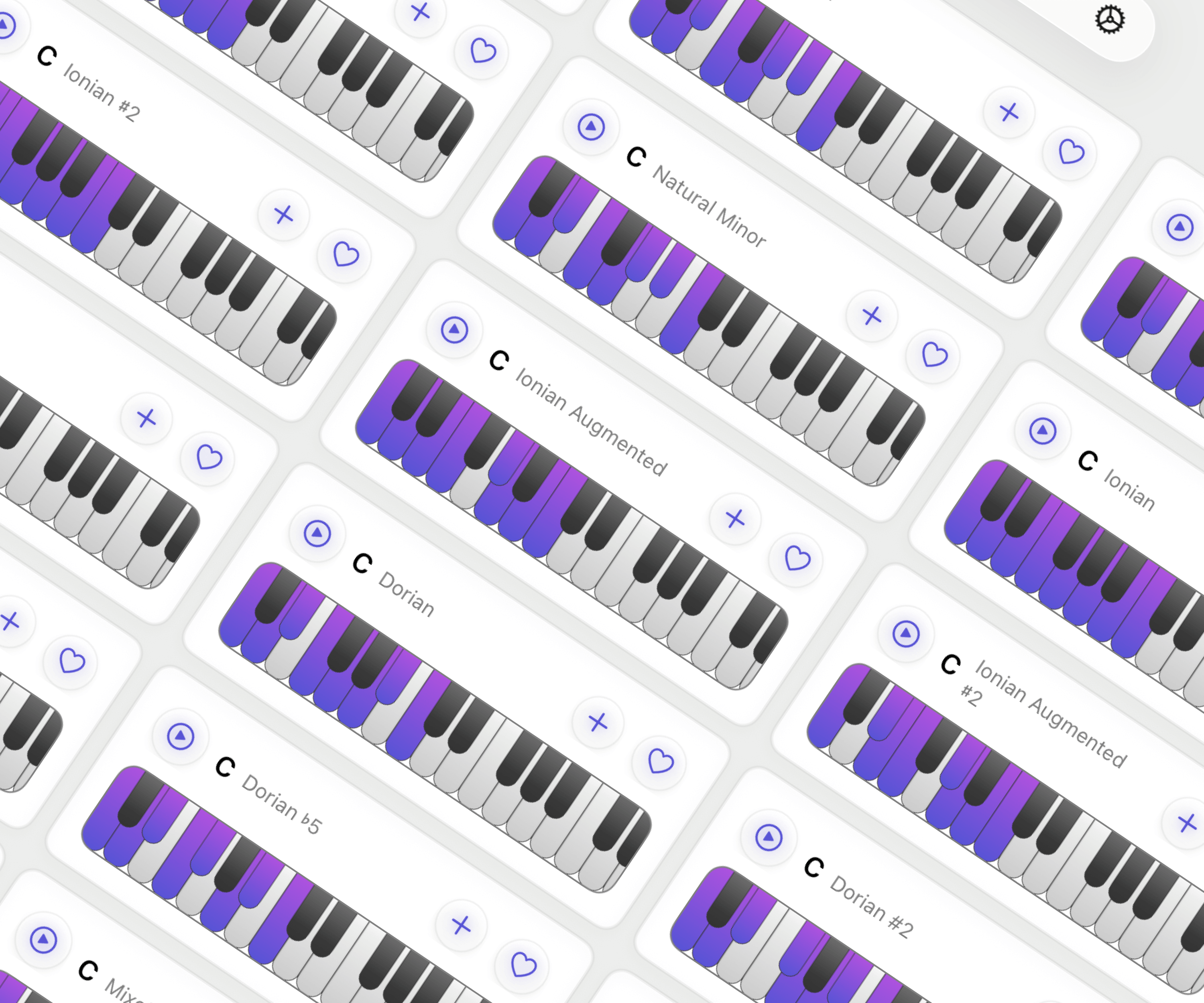 Screenshot of the scale library
